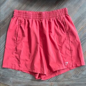 Gymshark Coral Athletic Shorts